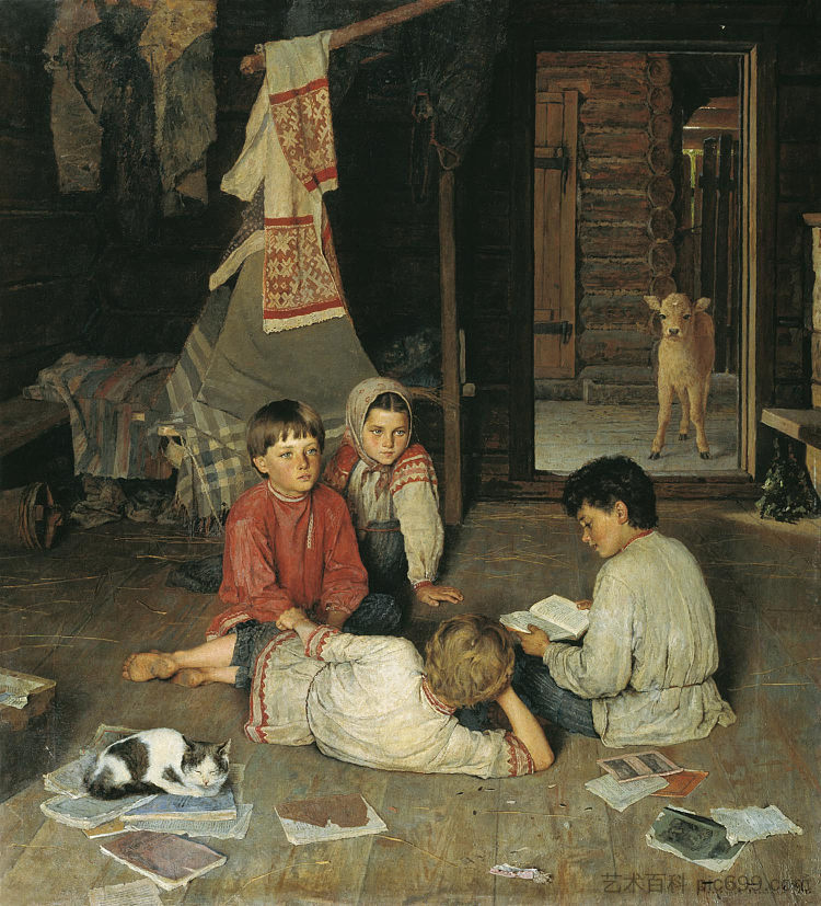 新童话 New Fairy Tale (1891),尼古拉·博格丹诺夫·贝尔斯基