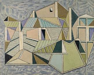 巴黎屋顶二期 Paris Roofs II (1952)，尼科什·哈德吉凯里科什·格希卡斯