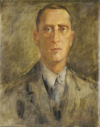 一个男人的肖像 Portrait of a man (1936)，尼科斯·尼古拉乌