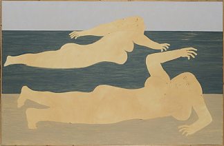 海滩上的裸体 Nude on the beach (1979)，尼科斯·尼古拉乌