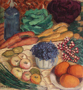 静物画 Still life，尼娜树