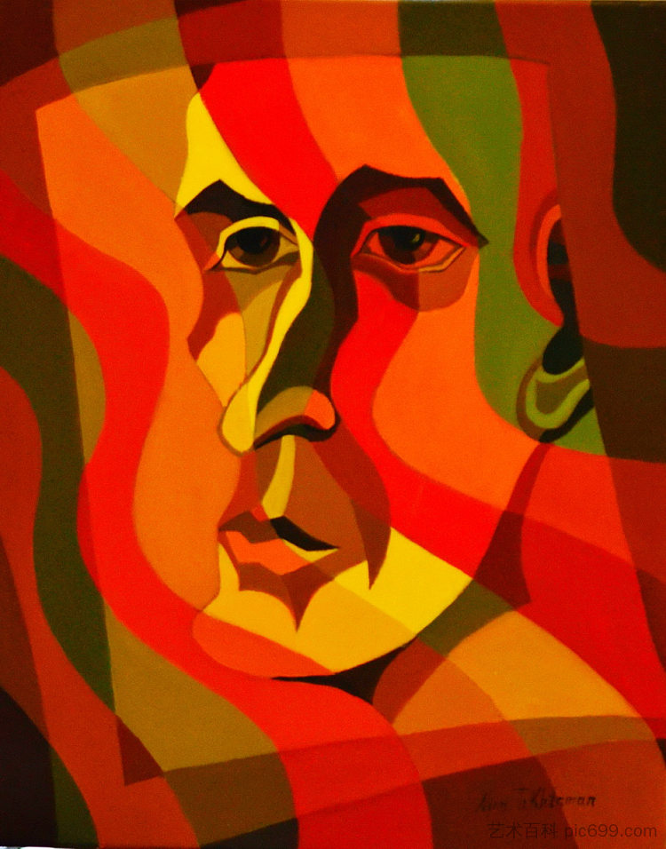 过去的面孔 Face of the Past (2013; Tilburg,Netherlands ),尼娜·托赫塔曼·瓦列托娃