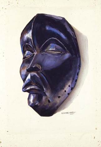 丹面具 Dan Mask (1935; New York City,New York,United States                     )，诺曼·刘易斯