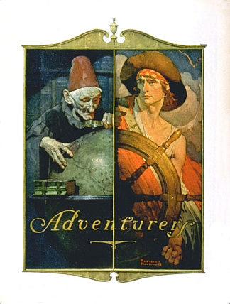 奇遇 Adventure (1928)，诺曼·洛克威尔