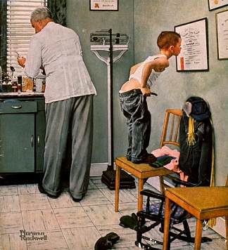 医生 Doctor (1958)，诺曼·洛克威尔