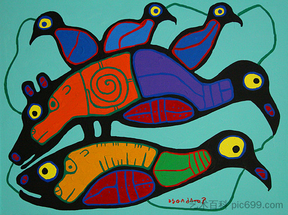 龙灵蜕变 Loon Spirits Transforming (1994),诺娃尔·墨里塞奥