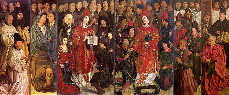 S. 维森特面板 S. Vicente panels (c.1470 - c.1480; Portugal  )，努诺·贡萨尔维斯