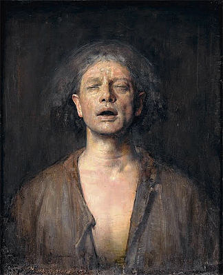 闭上眼睛的自画像 Self Portrait with Eyes Closed (1991)，奥德·纳德卢姆