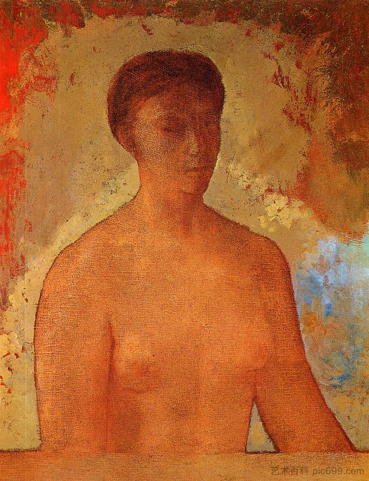 前夕 Eve (1904)，奥迪隆·雷东