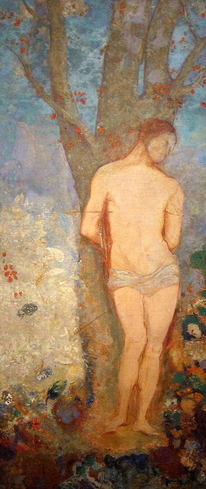 圣塞巴斯蒂安 Saint Sebastian (c.1911)，奥迪隆·雷东