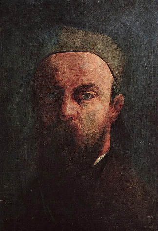 自画像 Self Portrait (1880)，奥迪隆·雷东