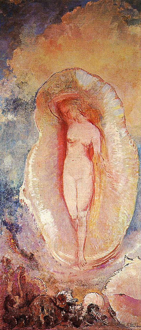 维纳斯的诞生 The Birth of Venus (1912),奥迪隆·雷东