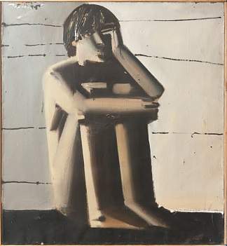 自画像 Self-portrait (1987)，奥列格·霍洛西