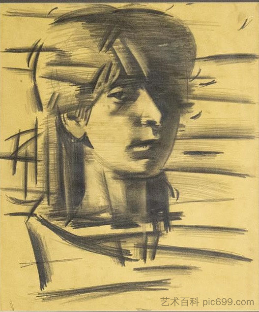 肖像 Portrait (c.1985 - c.1989)，奥列格·霍洛西