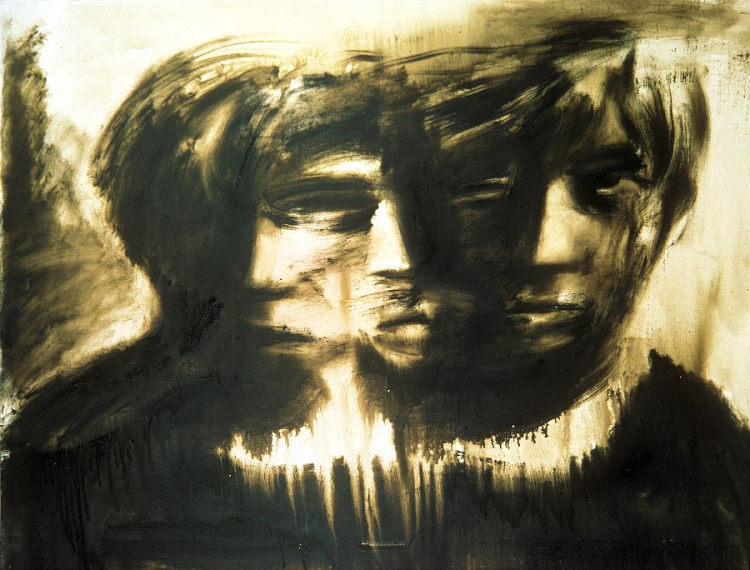 特里普尔自画像 Tripple Self-Portrait (1991)，奥列格·霍洛西