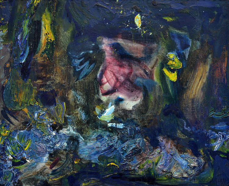 石窟 Grotto (c.1985 - c.1989)，奥列格·霍洛西