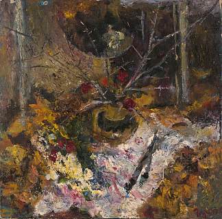 秋季静物 Autumn Still Life (1988)，奥列格·霍洛西