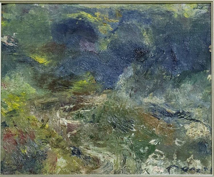 景观 Landscape (c.1985)，奥列格·霍洛西