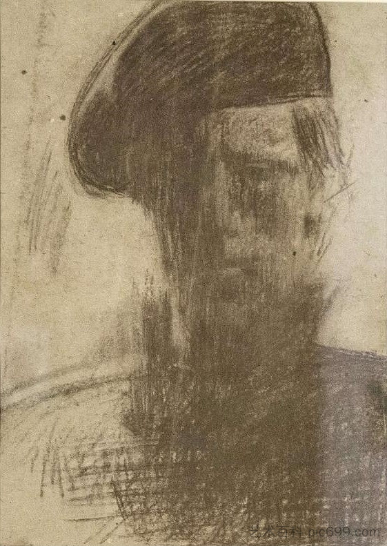 肖像 Portrait (c.1985 - c.1989)，奥列格·霍洛西