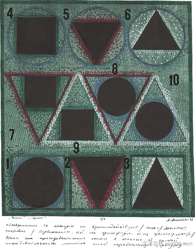 数字 克罗诺斯 Numbers Chronos (1979)，奥列克桑德·阿克西宁