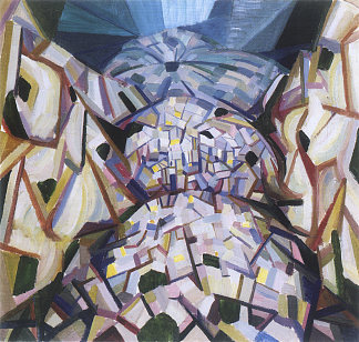 抽象景观 Abstract Landscape (1915)，博格马佐夫