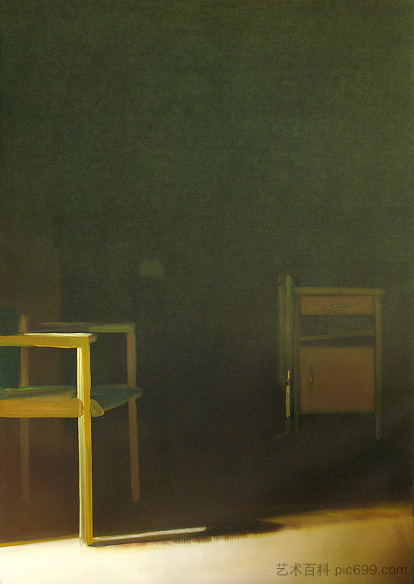 床头柜 Bedside table (2008)，奥列克桑德·赫尼利茨基