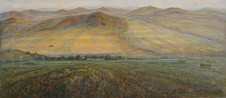 穆霍斯比瓦尔,泰努伊开放空间 Mukhorshibir, Tynui open spaces (1984; Russian Federation ),米哈伊尔·奥连尼科夫