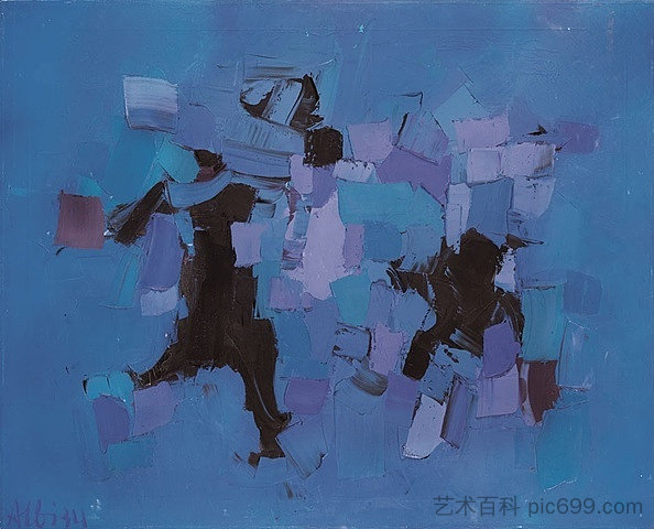 无题，第137期 Untitled, No. 137 (1965)，奥尔加·艾尔比祖