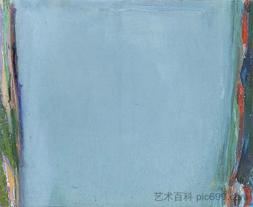 蓝色特大号床（绿色） Royau bleu (vert)，奥利维尔·德勃雷