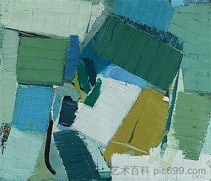 无题 Untitled (1956)，奥利维尔·德勃雷