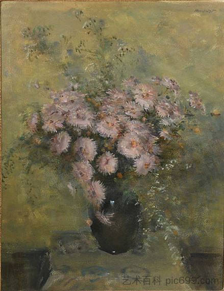 花瓶里的花 Flowers in Vase，奥马尔·穆贾季奇