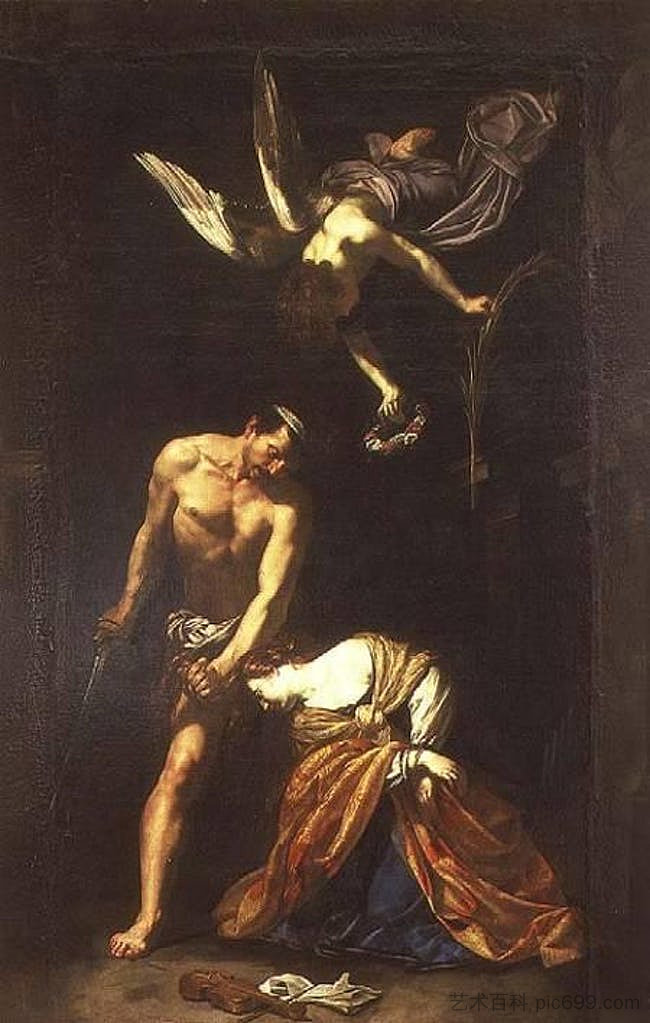 圣塞西莉亚殉难 Martyrdom of St. Cecilia (1630; Italy  )，奥拉齐奥·里米纳尔迪