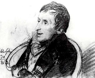 阿列克谢·尼古拉耶维奇·奥列宁的肖像 Portrait of Alexei Nikolaevich Olenin (1813)，吉普林斯基