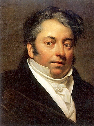 马扎罗尼博士的肖像 Portrait of Dr. Mazaroni (1829)，吉普林斯基