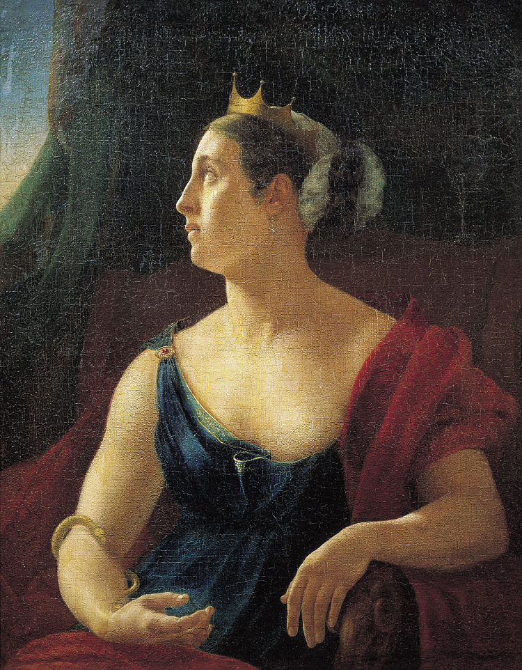 叶卡捷琳娜·塞梅诺娃的肖像 Portrait of Ekaterina Semenova，吉普林斯基