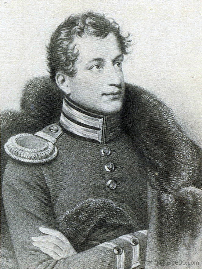 伊万·亚历山德罗维奇·安年科夫的肖像 Portrait of Ivan Aleksandrovich Annenkov,吉普林斯基