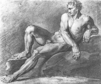 躺椅 Reclining sitter (1802)，吉普林斯基