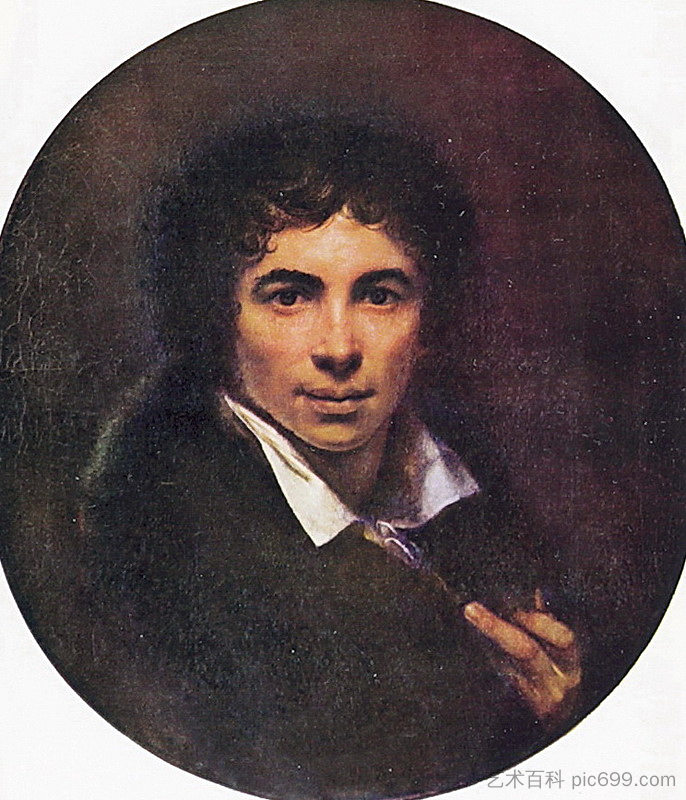 自画像 Self-portrait (1820)，吉普林斯基