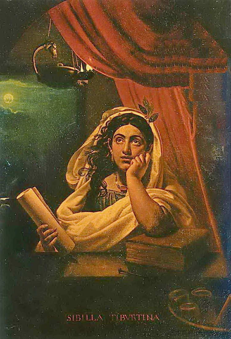 蒂伯汀·西比尔 Tiburtine Sibyl (1830)，吉普林斯基