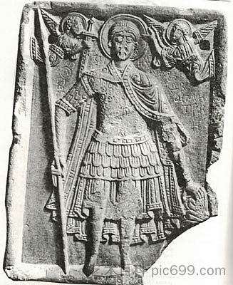 圣德米特里·索伦斯基 Saint Demetrius Solunsky (c.1200 - c.1230),东正教圣像