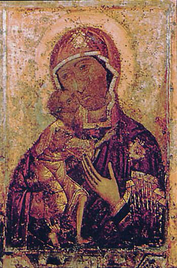 圣西奥多的西奥托科斯 Theotokos of St. Theodore (c.1100 - c.1200)，东正教圣像