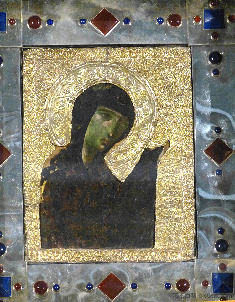 圣母玛利亚 Virgin Mary (1050 - c.1150)，东正教圣像