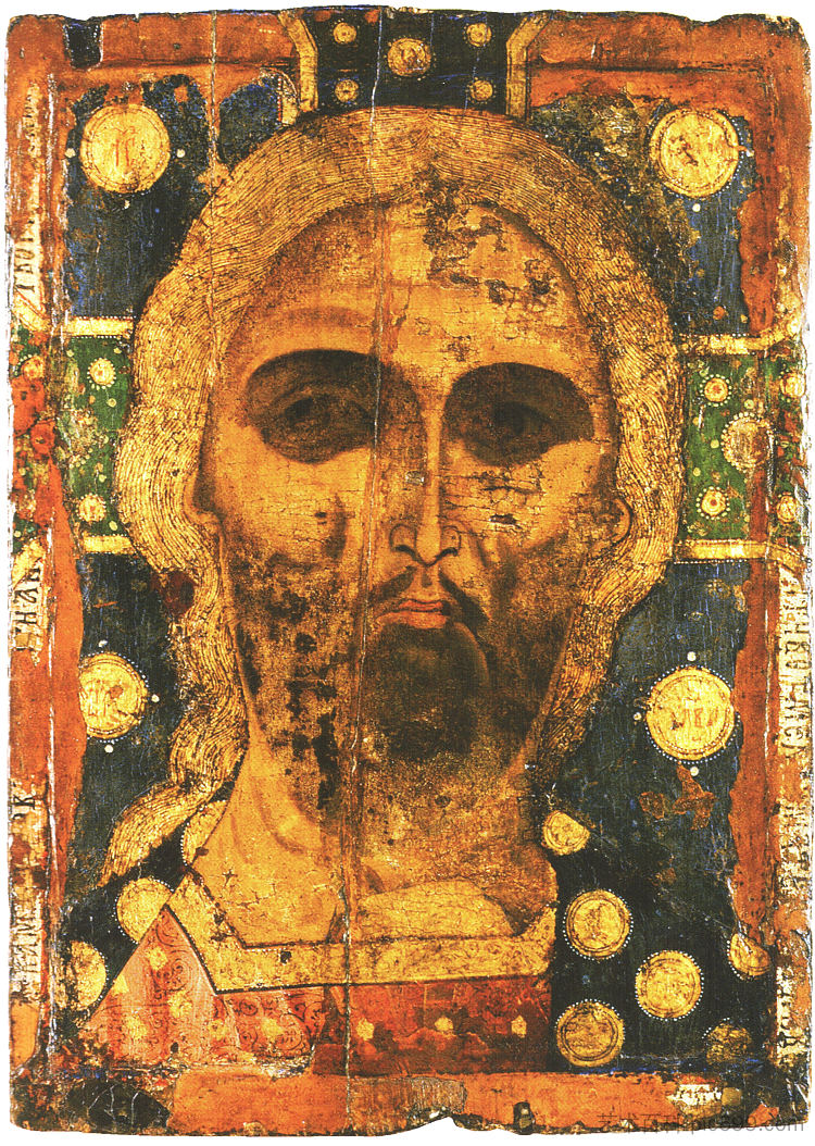 金发的救世主 The Savior of Golden Hair (c.1200 - c.1225),东正教圣像