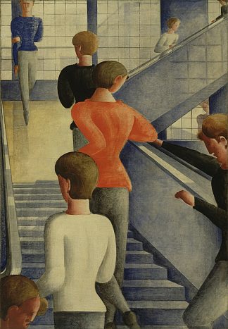 包豪斯楼梯 Bauhaus Stairway (1932)，奥斯卡·施莱默