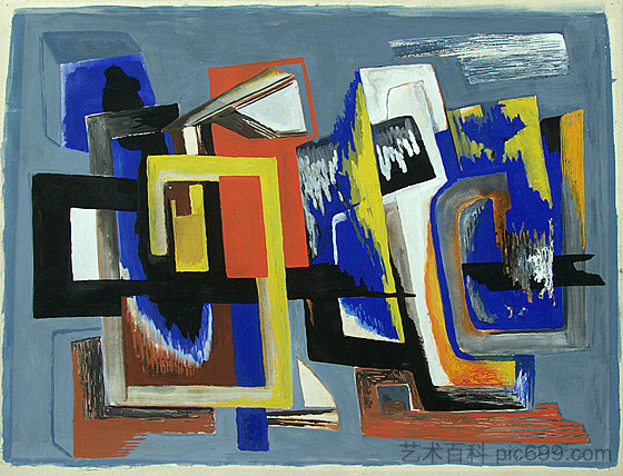 组成 Composition (1964)，奥西普·扎德金