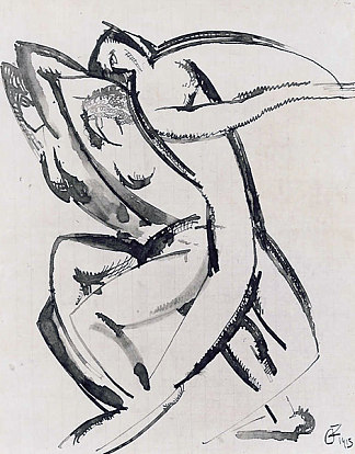 跳舞 Dance (1915)，奥西普·扎德金
