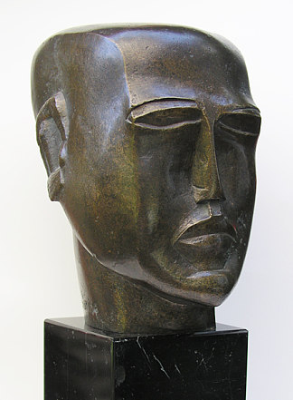 人头 Human head (1923)，奥西普·扎德金