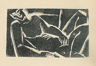无题（笔记本理想主义） Untitled (The notebooks idealistic) (1921)，奥西普·扎德金