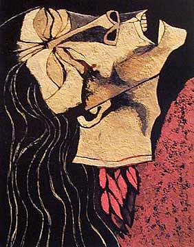 罗莎·萨拉特，斩首之花 Rosa Zárate, Decapitated Flower (1987)，奥斯瓦尔多加亚沙明