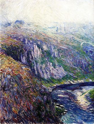 克鲁兹谷，克罗赞特 Valley of the Creuse, Crozant (1901)，奥东·弗里茨